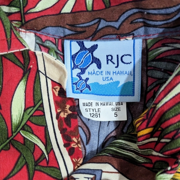 Boys Summer Sets Made in Hawaii Size 5Y - Picture 4 of 4